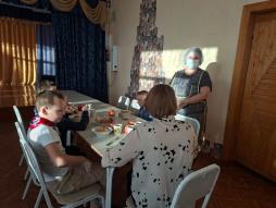 Раздача завтрака ноябрь 2025 г